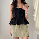 KYLETHOMASW  -  Summer Lace Patchwork Bohemian Women's Tank Tops 2025 New Sleeveless V-neck Sexy Short Vest Shirts for Womens