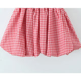 KYLETHOMASW  -  Women O Neck Short Sleeve A-line Slim Plaid Mini Dresses Casual Holiday Summer Dress 2025 Robe