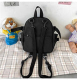 KYLETHOMASW  -  Students Backpack for girl Cute Schoolbag Lady Fashion Shoulder Bag Korean Trend Middle High School