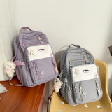 Kylethomasw my Melody Japanese girl student backpack cinnamon cute cartoon backpack pendant