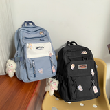 Kylethomasw my Melody Japanese girl student backpack cinnamon cute cartoon backpack pendant