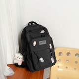 Kylethomasw my Melody Japanese girl student backpack cinnamon cute cartoon backpack pendant