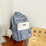 Kylethomasw my Melody Japanese girl student backpack cinnamon cute cartoon backpack pendant