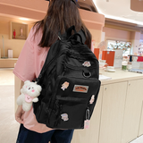 Kylethomasw my Melody Japanese girl student backpack cinnamon cute cartoon backpack pendant