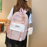 Kylethomasw my Melody Japanese girl student backpack cinnamon cute cartoon backpack pendant