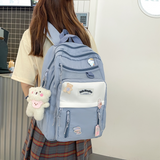 Kylethomasw my Melody Japanese girl student backpack cinnamon cute cartoon backpack pendant