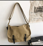 Men Canvas Shoulder Bags Casual Tote Travel Men's Crossbody Bag Luxury Messenger Bags Fashion High Quality Handbag