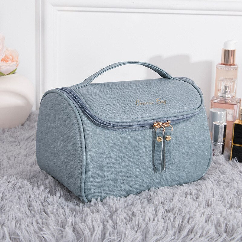 Women's Cosmetic Bag Large Capacity Portable Handbag Travel Bag Bathroom Organizer Storage Bag Make Up Bag Professional Female