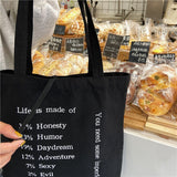 Women's Bags Tote New Korean Ins Same Canvas Shoulder Bag Female Shopping Bag Student Shoulder Bag Handbag