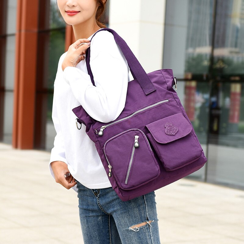 Luxury Handbags Women Bags Designer Nylon Beach Casual High-capacity Tote Female Top-handle Bag Shoulder Purse Sac Femme Bolsa