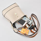 New Women Bag with Colorful Strap Bucket Bag Women PU Leather Shoulder Bags Brand Designer Ladies Crossbody Messenger Bags