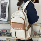 Female Kawaii Backpack Women Laptop Book Bag Fashion Lady Student Cute Nylon Backpack Trendy Girl Cool Travel School Bag College