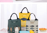 lunch box bag waterproof oxford fabric thermal bag portable picnic food bag insulated lunch bags for kids women girls