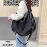 Kylethomasw Women Tote Bag Oxford Handbag Female Shopper Purse Fashion Casual Korean style Solid Color Mesh Large Capacity Shoulder Bag