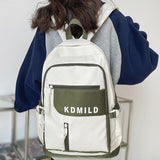 Female Kawaii Backpack Women Laptop Book Bag Fashion Lady Student Cute Nylon Backpack Trendy Girl Cool Travel School Bag College