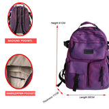 Kylethomasw New High Quality Nylon Women Backpack Female Multi-pocket Travel Rucksack Student School Bags for Teenage Girls Boys 3 Styles