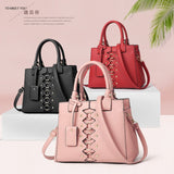 High Quality Unique Style Female Bag Lady Handbag PU Leather Female Bag Large Capacity Messenger Bag Brand Designer Shoulder Bag