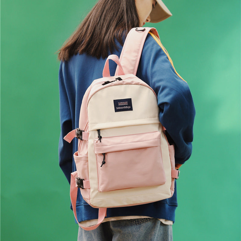 Kylethomasw Large Capacity Women Backpack Fashion Schoolbag Backpacks for Teenager Girls Female High School College Student Book Bags Female