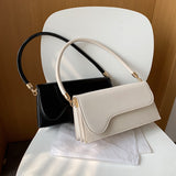 Kylethomasw  Style Small PU Leather Crossbody Bags For Women 2021 Elegant Baguette Bag Shoulder Handbags Female Travel Hand Bag
