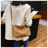 Kylethomasw High Quality Soft PU Leather Crossbody Bag New Brand Designer Women's Shoulder Hand Bags Solid Color Fashion Female Handbag