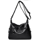 Fashion Soft Leather Women Handbags Zipper Women Shoulder Bags Casual Ladies Messenger Bag Womens Crossbody Bag Bolsas Femininas