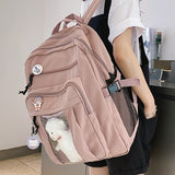 New Summer Nylon Women Rucksack Female Travel Double Shoulder Backpack Student School Bag for Teenager Girls Mochila
