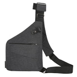 Brand Men Travel Business Fino Bag Burglarproof Shoulder Bag Holster Anti Theft Security Strap Digital Storage Chest Bags