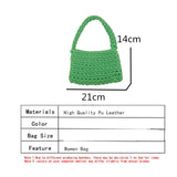 Casual Rope Woven Women Shoulder Bags Designer Knitted Lady Handbags High Quality Summer Beach Small Tote Bali Purses