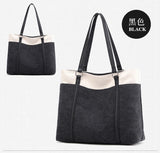 Kylethomasw Canvas Bag Ladies Handbag Fashion Large Capacity Korean Version Big Bag Leisure Travel Shopping Bag