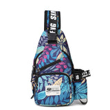 Oxford Chest Pack Sling Shoulder Bags for Teens Boys Fashion Crossbody Bolsas Multipurpose Daypacks for Man Messenger Bag
