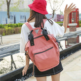 Kylethomasw Nylon backpacks women big capacity school backpacks for girls teenagers female Travel bag Students Mochila Casual laptop bagpack