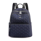 Women Backpack Oxford Anti-Theft Travel Shoulder Bag Korean Fashion Schoolbag Large Capacity Oxford Women's Bookbag