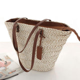 2022 Woman Sweet Cherry Straw Handbag Handmade Woven Crochet Totes Bag Ladies Summer Beach Seaside Holiday Clutch Bags for Girl