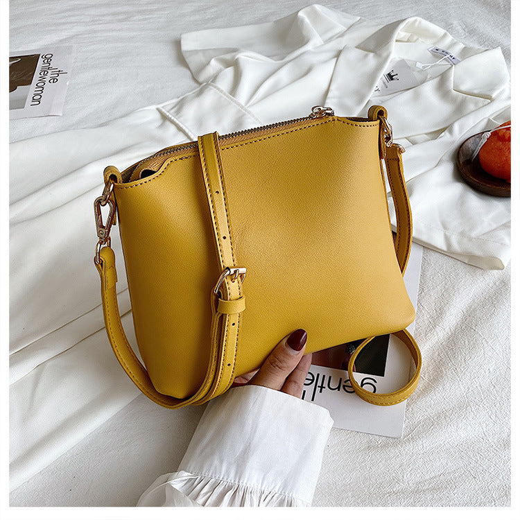 Casual Pu Bucket Bag for Women Handbags Fashion Serpentine Strap Lady Shoulder Bag Large Capacity Female Composite Bags totes