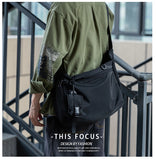 Kylethomasw Simple Practical Leisure Men Messenger Bags Male School Sports Crossbody Shoulder Bag Waterproof Designer Heren Crossbag