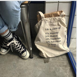 Women's Bags Tote New Korean Ins Same Canvas Shoulder Bag Female Shopping Bag Student Shoulder Bag Handbag