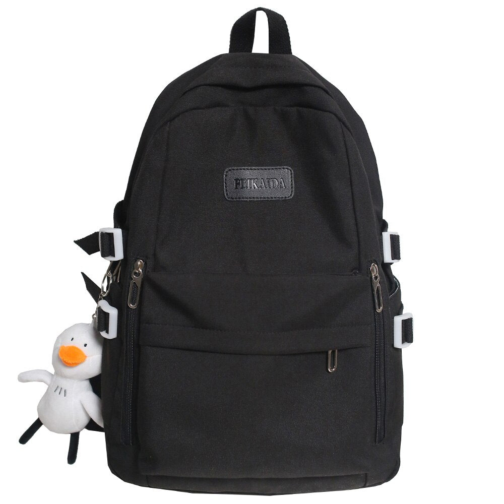Lady Waterproof Laptop College Bag Trendy Cute Backpack Women Cool School Bag Female Kawaii Fashion Girl Travel Student Backpack