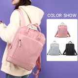 Kylethomasw Women Backpacks Korea Style Design Laptop Bag Fashion Female Waterproof Nylon Shoulder Back Bag Daypack School Teenage Girls