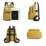 Women Backpack Oxford Anti-Theft Travel Shoulder Bag Korean Fashion Schoolbag Large Capacity Oxford Women's Bookbag