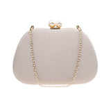 Kylethomasw Women's Portable Luxury Evening Bag Pearl Banquet Bag New Fashion Party Handbag Z423
