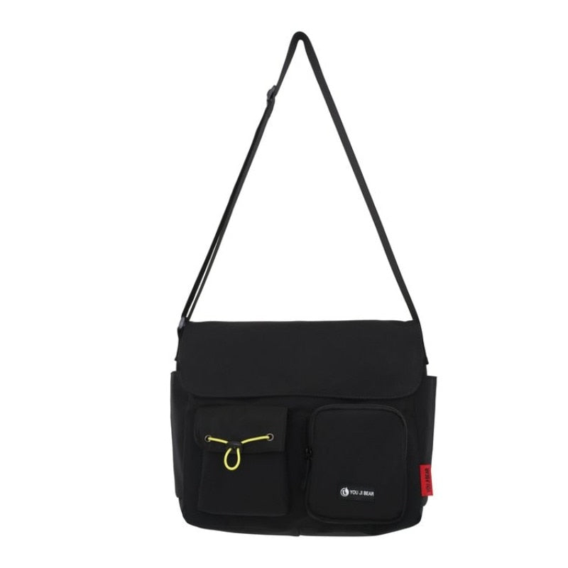 Kylethomasw High quality canvas bag, popular in summer 2023, fashionable and versatile shoulder bag, large capacity casual crossbody  bag