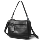 Kylethomasw High Quality Ladies Genuine Cow Leather Handbags New Fashion Shoulder Bag Luxury Designer Multifunction Crossbody Bag Totes