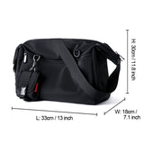 Kylethomasw Simple Practical Leisure Men Messenger Bags Male School Sports Crossbody Shoulder Bag Waterproof Designer Heren Crossbag