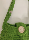 Kylethomasw shoulder bag women Armpit bag hand woven ice wool finished bag Crochet wrist bag