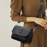 Kylethomasw Fashion Women Genuine Leather Shoulder Bags 2022 Trend Hand Bag Female Designer Trending Crossbody Bags Casual Black Handbags