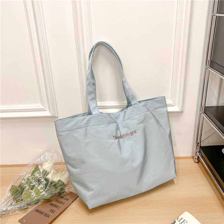 Kylethomasw Hot selling Oxford cloth bag, casual fashion trend, shoulder bag, versatile, lightweight, large capacity travel shopping handbag