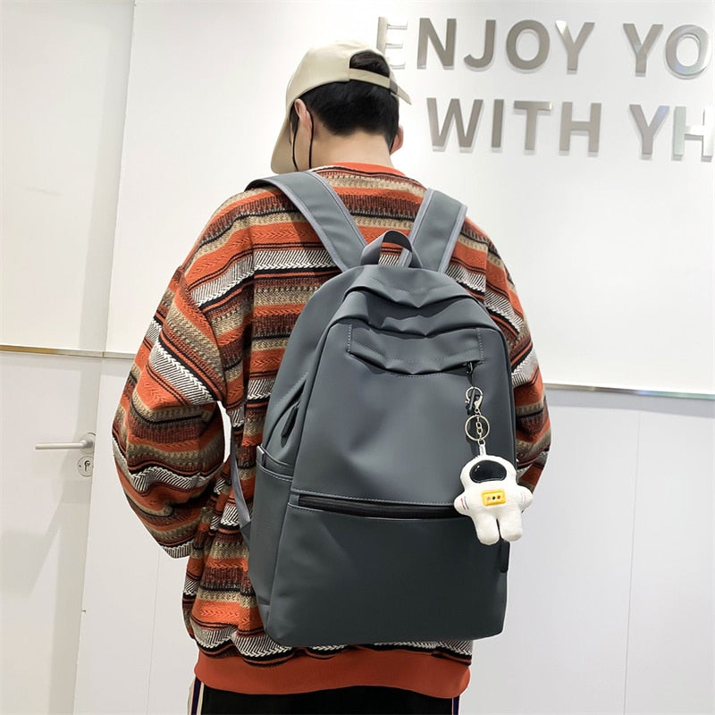 Kylethomasw 3 Pcs Set Harajuku Women Laptop Backpack Coating School Bags for Teenage Girl Kawaii College Student Kids Book Bag Rucksack