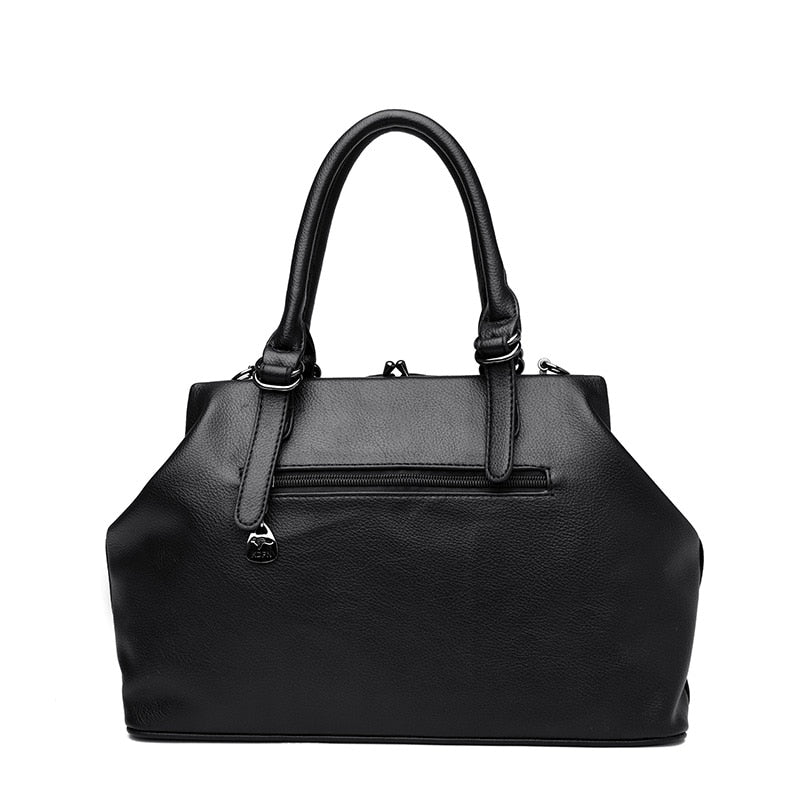 Kylethomasw Women's bag 2023 new fashion handbag atmosphere middle-aged women's bag handbag all-match single shoulder bag