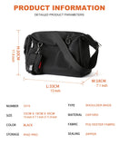 Kylethomasw Simple Practical Leisure Men Messenger Bags Male School Sports Crossbody Shoulder Bag Waterproof Designer Heren Crossbag