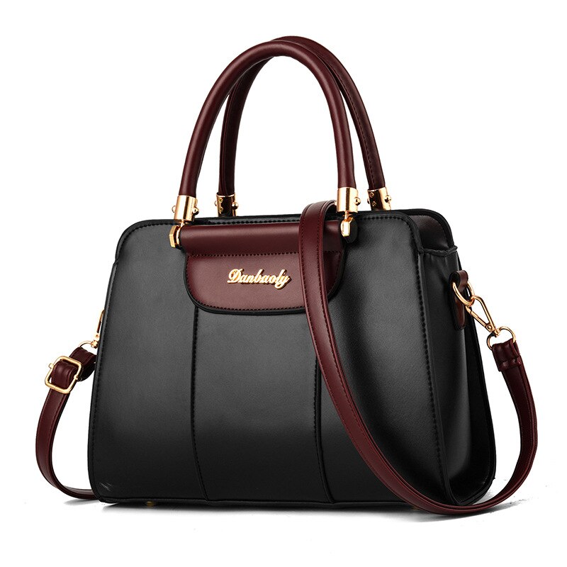 Kylethomasw  handbag women fashion large capacity middle aged mother bags European and American style shoulder crossbody bag